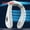 White Neck Fan 2024, variant on New Neck Air Conditioner Portable Neck Fan Rechargeable Semiconductor Cooling Bladeless Fan Outdoor Personal Fan Wearable Cooler
