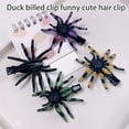 thumbnail image 3 of Aellinatey Charm Spiders Hair Clip Halloween Styles Hairpin Daily Wear Hair Barrettes, 3 of 17