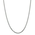 thumbnail image 1 of 14K White Gold 2.9mm Flat Curb Chain, 1 of 5