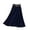 Blue, variant on Womens Skirts Solid Color Casual Pleated Elastic Waist Flowy Spring Summer Midi Skirts Simple Elegant Daily Casual Trendy Stylish Skirts