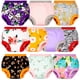 thumbnail image 1 of BIG ELEPHANT Pantalones de Entrenamiento para Niñas Pequeñas, Ropa Interior de Entrenamiento para Niñas Pequeñas, Paquete de 10, Talla 4T, 1 of 9