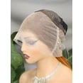 thumbnail image 3 of Hidden Strap Straight 360 Full Lace Front Wig Human Hair Glueless Wigs 26inch Pre Plucked 250% Density Natural Color Wig With Drawstring HD Full Lace Human Hair Wigs 26Inch, 3 of 7
