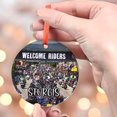 thumbnail image 4 of Custom Sturgis South Dakota Ornament |Faux |Unique Motorcycle Souvenir |Vacation Travel Gift | Holiday |Christmas, Holiday Keepsake, Xmas Tree Hanging Decoration, Seasonal Gift Ide, 4 of 5