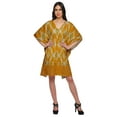 thumbnail image 2 of Moomaya Short Caftan Cover Up Dress Printed Women Kaftan Beachwear Cover Up, 2 of 6
