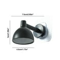 thumbnail image 3 of FHBVT Magnetic Key Hook Small Table Lamp Shape Suction No Hole Design Strong Magnet Wall Mount Organizer for Keys Accessories Metal Surfaces Space Saving Home Kitchen Office Storage Decoration Gift, 3 of 6