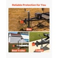 thumbnail image 6 of Receiver Hitch Lock for Standard 2 inch and 2-5/16 inch Couplers, Collar Pin Lock, Theft Deterrent for Trailers, 6 of 11