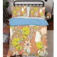 thumbnail image 2 of 3D Color Flowers Pattern Quilt Cover Set Bedding Set Pillowcases 336, 2 of 3