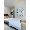 thumbnail image 6 of "Splotchy Rings" Painting Print on Wrapped Canvas, 6 of 7