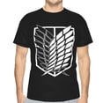 thumbnail image 6 of Attack On Titan Men's Short-Sleeve T-Shirt Summer Casual Tee Top Breathable Crewneck T-Shirt Medium, 6 of 7