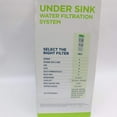 thumbnail image 6 of GE Under Sink Dual Stage Water Filtration System with Faucet, 6 of 6