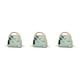 thumbnail image 5 of Bolso de hombro Qarigey estilo chino con cierre de flores Verde, 5 of 6