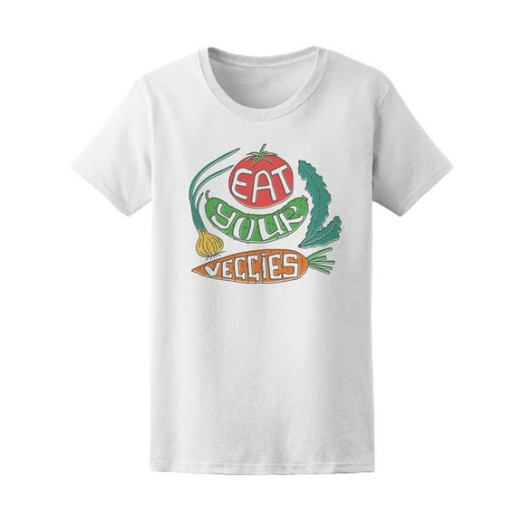 Eat Your Veggies Tee Women's -Image by Shutterstock