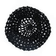 thumbnail image 3 of Women Mesh Crochet Hair Net Portable Breathable Color Accessories Replacement Elastic Solid Color Bedroom Sleeping Hairnet Hat Accessories Black, 3 of 7
