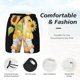 thumbnail image 3 of Balery Sunflower Gnomes 3 Bañador para hombre, shorts de playa de secado rápido con entrepierna y forro de compresión-3X-Large, 3 of 6