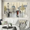 thumbnail image 1 of Designart - Amour à Paris I - Galerie Romantique de Campagne Française sur Toile, 1 of 1