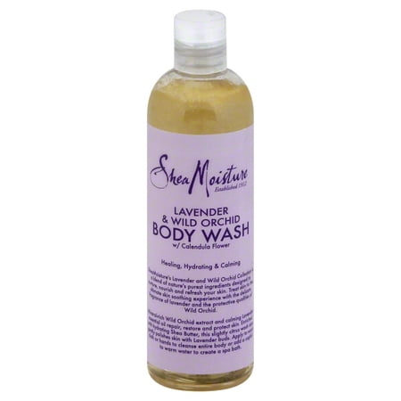 SheaMoisture Lavender & Wild Orchid Body Wash, 13 fl oz
