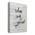 thumbnail image 2 of Relax Soak Unwind Premium Gallery Wrapped Canvas - Ready to Hang - 40 x 60, 2 of 9