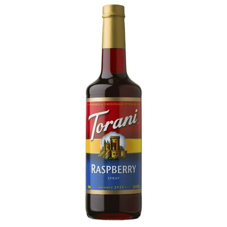 Raspberry Flavored Syrup - Torani Raspberry Syrup 750ml