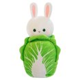 thumbnail image 1 of Muñeco de peluche con forma de conejo de peluche, 42 cm, diseño de rabino blanco suave, 1 of 2