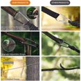 thumbnail image 4 of Hamaca con mosquitera, hamaca doble para acampar, mosquitera, mosquitera, impermeable, portátil y liviana para senderismo, viajes, al aire libre, 4 of 5