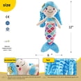 thumbnail image 2 of Muñeca de peluche HUOGUO, princesa sirena, princesa, suave, 30 cm, 2 of 2