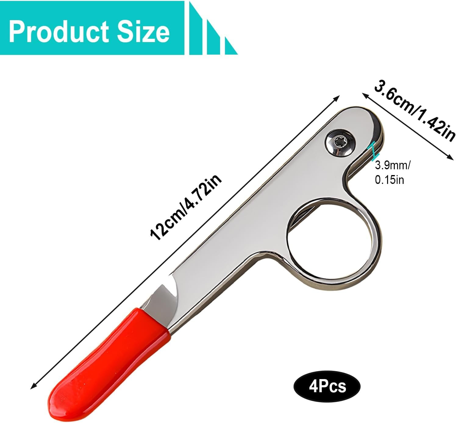 ABCISI Thread Snips for Sewing, 4Pcs Sewing Snips with Protective Plastic Sleeve Small Scissors Mini Snippers Shear Trimming Nipper Clipper for Quilting, Embroidery, Dressmaking Tailoring Dressmaking