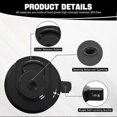 thumbnail image 2 of For Ninja Ice Cream Maker Outer Bowl Lid for Ninja NC299AMZ/NC301/NC300/NC201/NC101 Series (NO Paddle), 2 of 5