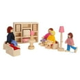 thumbnail image 3 of Yokua Miniature Bedroom Model Doll House Accessories Role Play Furnishings Set, 3 of 21