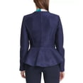 thumbnail image 2 of DKNY Womens Faux Suede Lightweight Peplum Jacket, 2 of 4