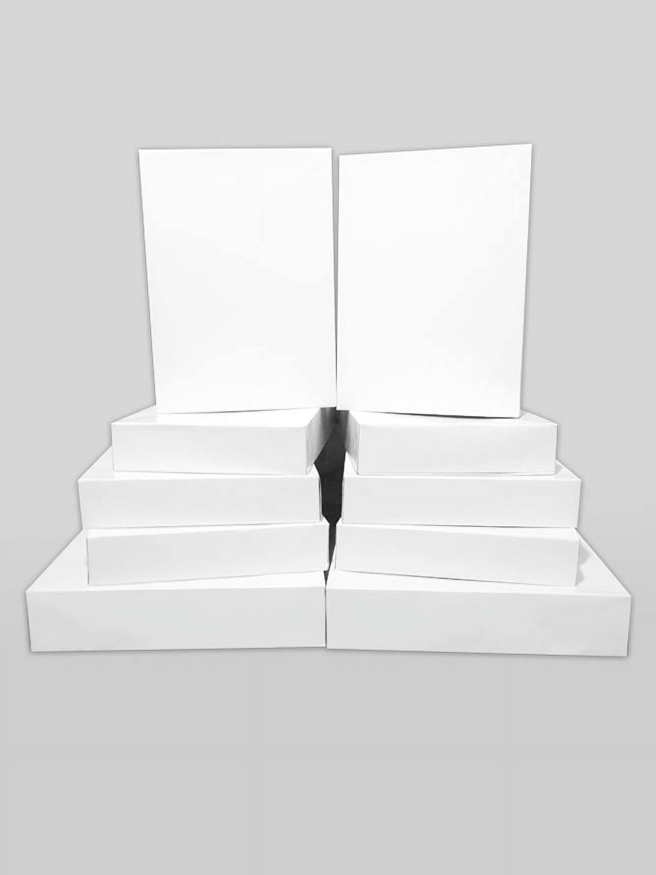 Holiday Time White Gift Boxes 10 Count