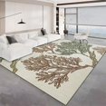 thumbnail image 3 of Bohemian Pattern Rug 8 x 10 ftBrown for Bedroom Fluffy Machine Washable Shaggy Soft Area Rug, Non-Slip Indoor Floor Carpet for Living Room Home Decor Aesthetic, 3 of 8