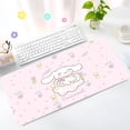 thumbnail image 3 of Alfombrilla de ratón azul bonita Cinnamoroll para ordenador portátil Kawaii Bowknot Anime alfombrilla de escritorio extendida XXL alfombrilla de ratón para juegos PC Gamer gabinete teclado alfombra, 3 of 5