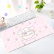 thumbnail image 3 of Alfombrilla de ratón azul bonita Cinnamoroll para ordenador portátil Kawaii Bowknot Anime alfombrilla de escritorio extendida XXL alfombrilla de ratón para juegos PC Gamer gabinete teclado alfombra, 3 of 5