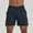 Navy, variant on Workout Shorts Men Qiggri Men's Summer Casual Solid Color Pocket Outdoor Fitness Speed Dry Shorts Mens Shorts Athletic