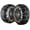 Series 232105, variant on Tire Chains, Snow Chains for Cars SUV Pickup Trucks, 2 Pack Adjustable Snow Tire Chains Compatible with Tire Width 235 245 255 265 275 - Series 232405