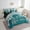 Teal Gray, variant on Erosebridal 7 Pcs Comforter Set King Size,Football Bed in a Bag with Flat Sheet and Fitted Sheet and Adults,Sports Fan Bedding Set with Pillowcase and Sham(Philadelphia)