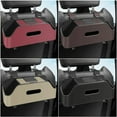 thumbnail image 5 of Car Backseat Organizer Storage Box 3 In 1 with Hook Auto Interior Decoration Drink Cup Tissue Phone Holder Travel  Accessories, 5 of 9