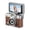 Brown, variant on Mini Keychain Camera, HD Portable Digital Camera with 1.47” Flip LCD & Flash, Retro Collectible Pocket Camera for Travel, Parties, Birthday (Brown)