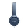 thumbnail image 2 of JBL Tune 520C USB-C - Hi-Res wired on-ear headphones - Blue, 2 of 7