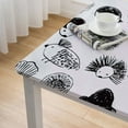 thumbnail image 5 of Acheng Eclectic Style Square Fitted Tablecloth 100% Polyester Fiber 36*36, 5 of 8