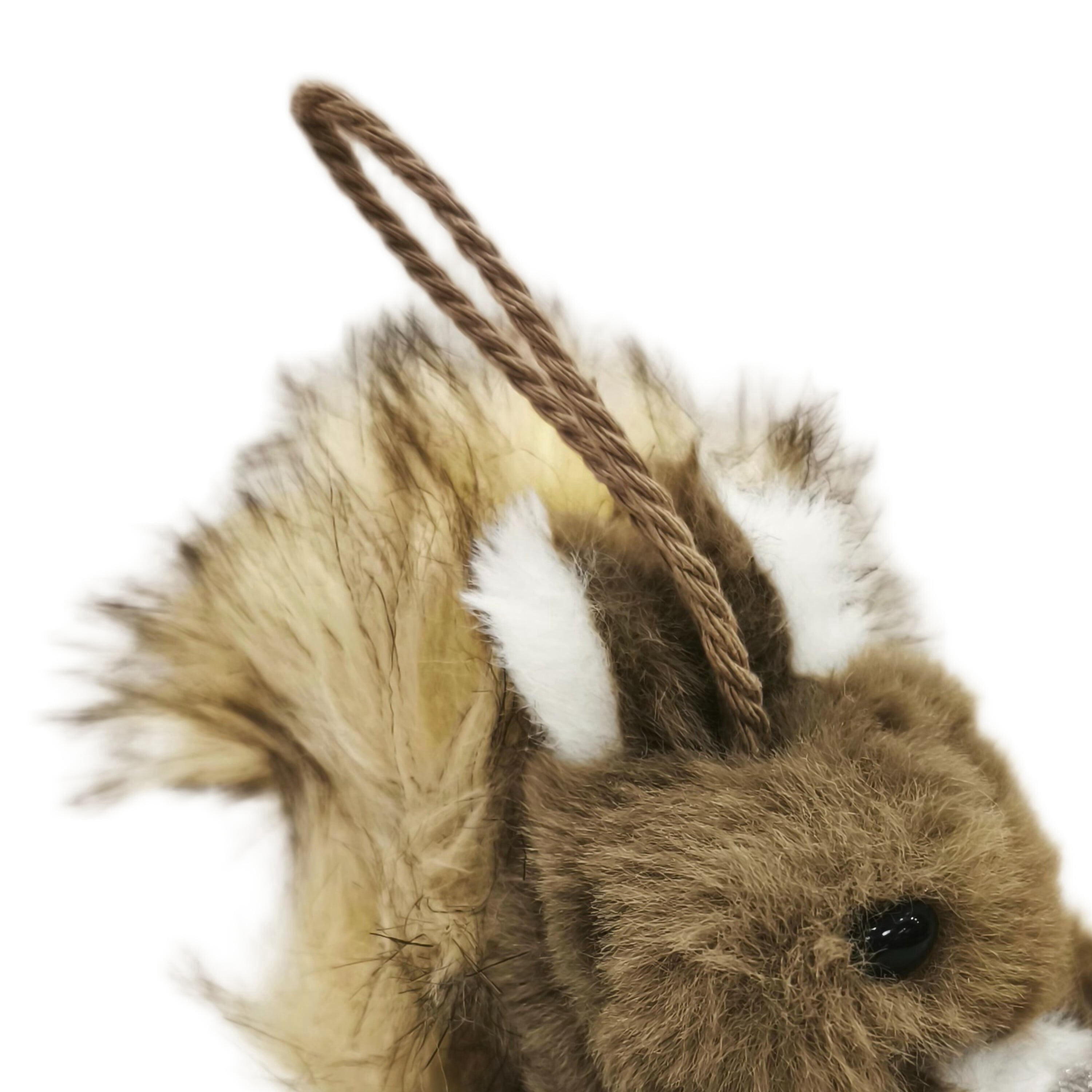 Brown Plush Squirrel with Mushroom Christmas Ornament, 4", by Holiday Time