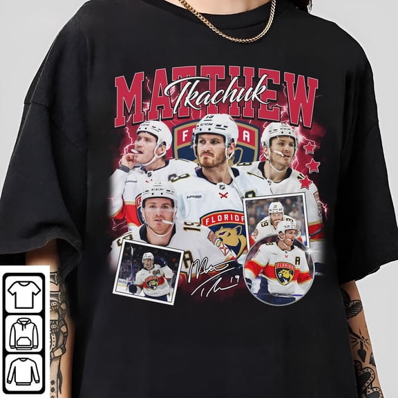 Comfort colors Matthew Tkachuk Shirt, Ice Hockey American T-Shirt, Hockey Championship Sport Merch Vintage Graphic Tee Gift Fans