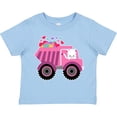 thumbnail image 3 of Inktastic Kitten Sending Some Love This Valentine's Day in Dump Truck Boys or Girls Toddler T-Shirt, 3 of 5