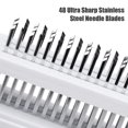 thumbnail image 3 of Zshan Meat Tenderizer with 48 Stainless Steel Meat Tenderizing and Marinate Tool Kitchen Tenderizers Cooking Grilling Bbq Marinade Flavor Maximizer, 3 of 7