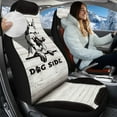 thumbnail image 3 of Uorisanigo Car Seat Covers for Front Seat Cushion, Flurry My Side and Dog Side Seats Covers 2 Pack, All Weather Car Seats Cover Comfort & Protection for Truck,SUV,Sedan,Van, 3 of 7