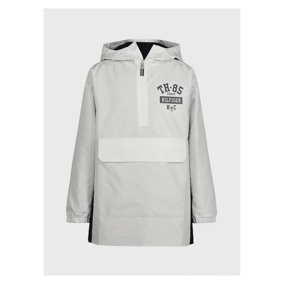 $69.50 Tommy Hilfiger, Big Kids' 85 Pullover Raincoat, Snow White, 5
