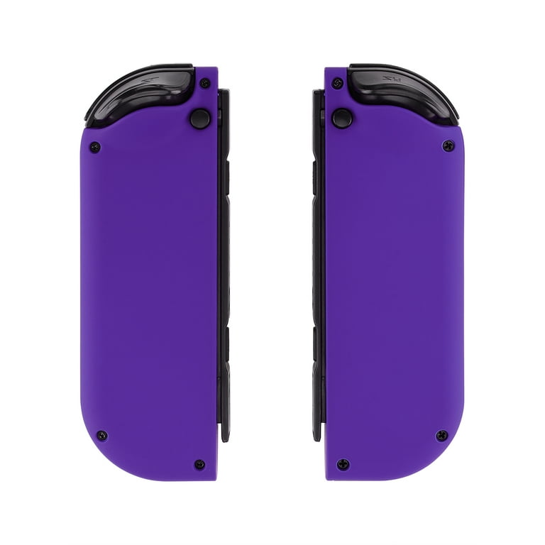 eXtremeRate Soft Touch Grip Purple Joycon Handheld Controller Housing with  Full Set Buttons, DIY Replacement Shell Case for Nintendo Switch & Switch  OLED Model Joy-Con – Console Shell NOT Included 