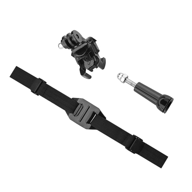 Soporte de correa para montaje en casco, adaptador de poste de extensión, montaje de diadema para 10 Soporte para casco Jinwen Soporte de correa de montaje
