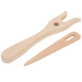 thumbnail image 2 of Knitting Fork, Professional Wood Knitting Pin, For Family Beginners, 2 of 8
