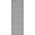 thumbnail image 1 of Safavieh Courtyard Navy Indoor Outdoor Rug - Runner 2'3" x 6'7", 1 of 4